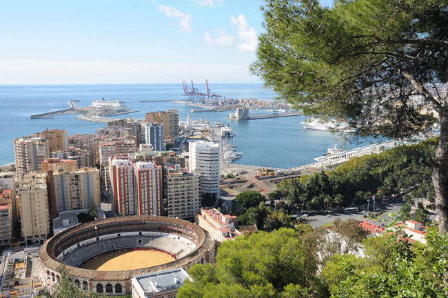 Mejoras vistas de Málaga