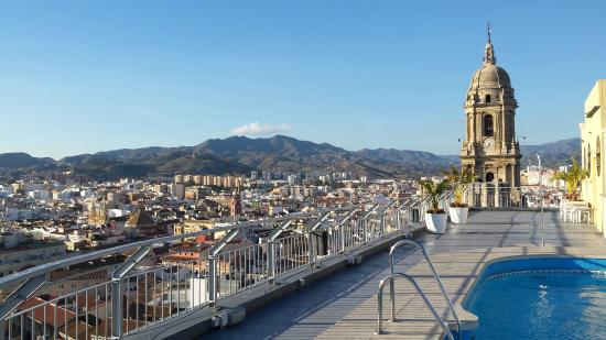 Mejores terrazas con vistas en Málaga