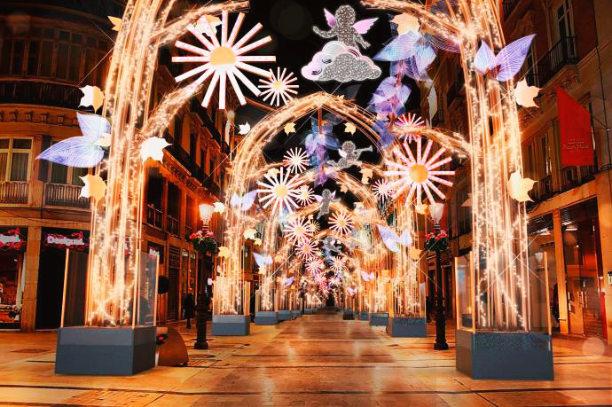 Alumbrado de Navidad Malaga 2019