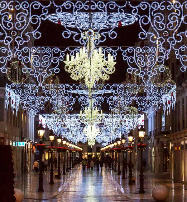 Encendido alumbrado Navidad Málaga 2024