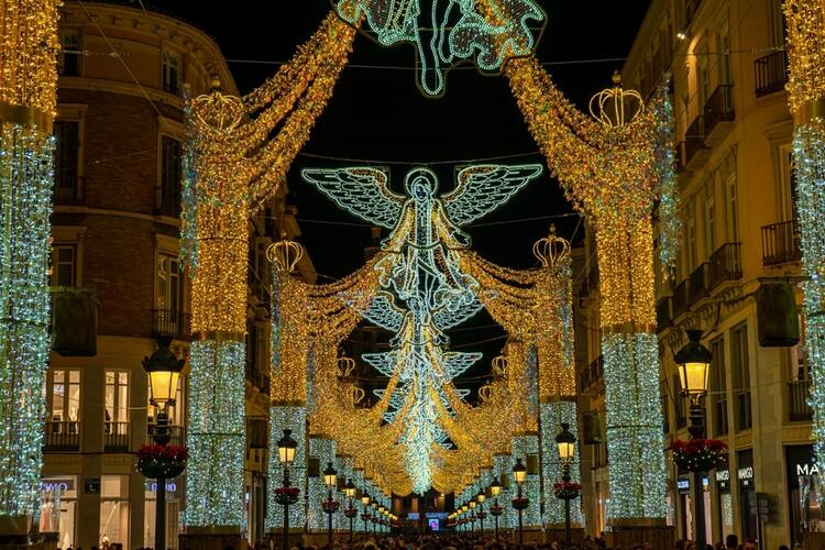 luces navidad malaga calle larios 2023